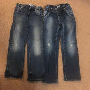 2 Armani junior jeans. One size 4 one size 6